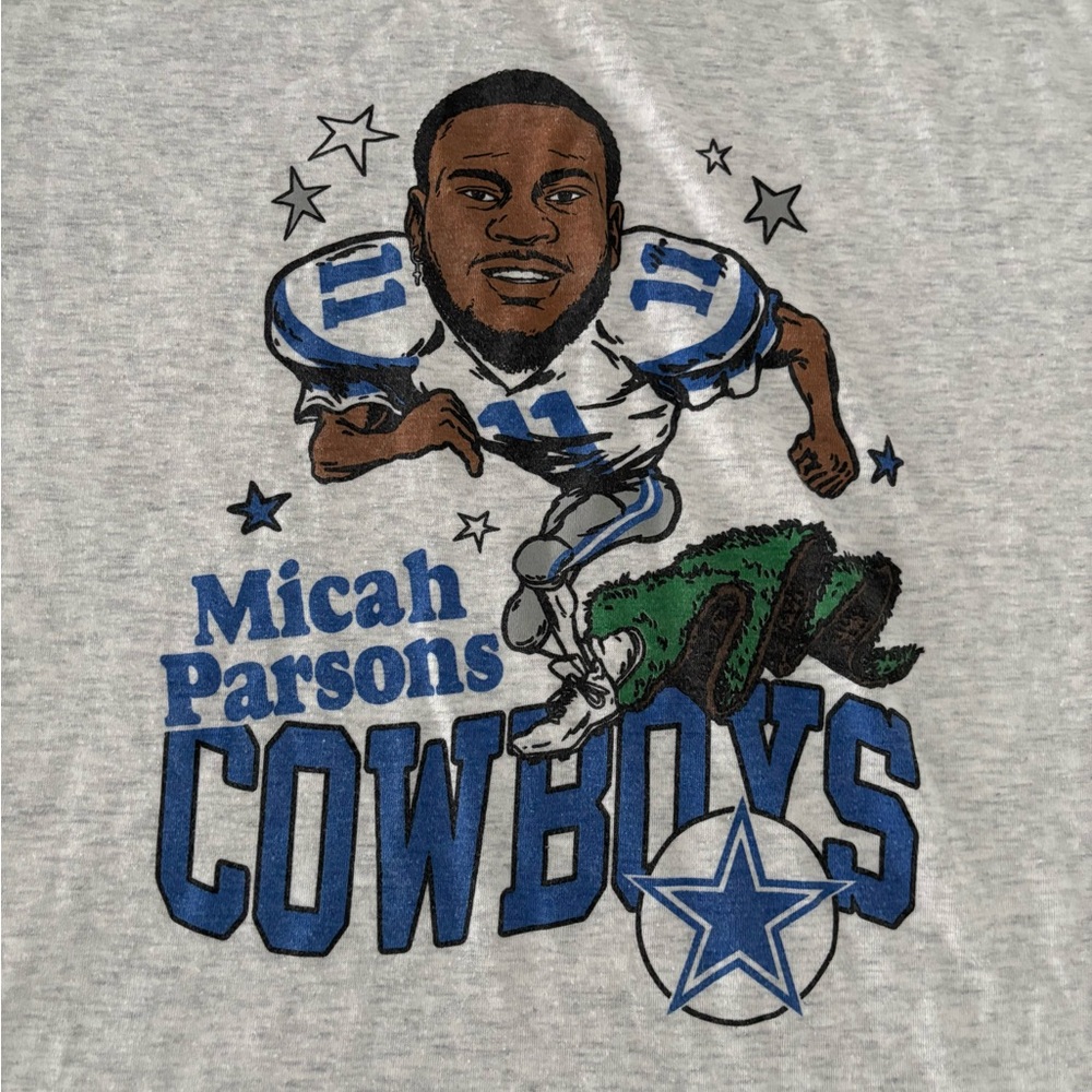 HOMAGE  Micah Parsons Light Gray T-Shirt